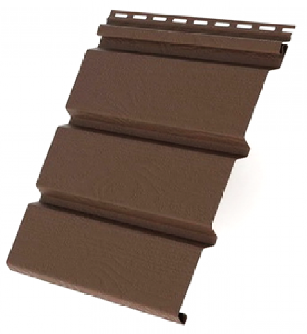 Софит гладкий коричневого цвета купить в Сочи