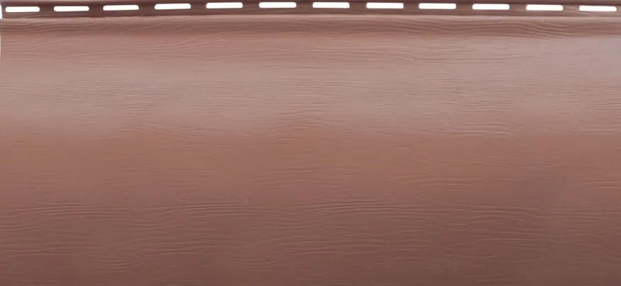 Виниловый сайдинг Альта-Профиль Блок-хаус Премиум, ВН-01 Красно-коричневый купить в Сочи