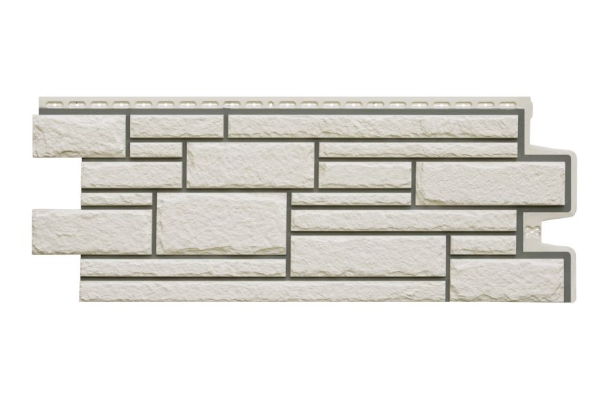 Фасадные панели Grand Line, Камелот Design, Молочный купить в Сочи