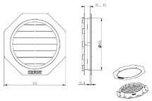 Окно для мансарды Коричневое