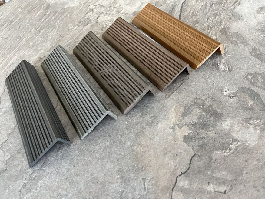 Уголок из ДПК Latitudo Графит купить в Сочи