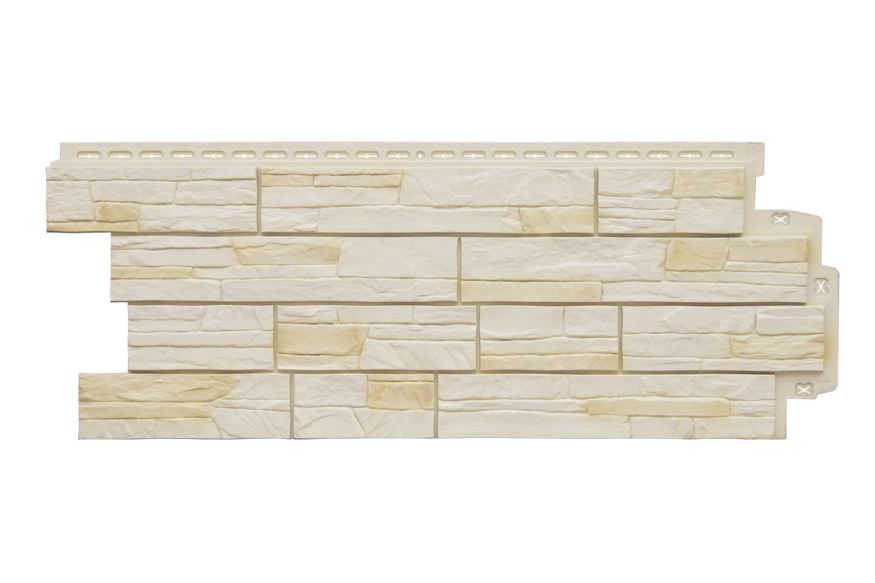 Фасадная панель Grand Line, Сланец Design Plus, Пшеница купить в Сочи