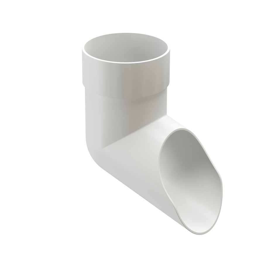 Наконечник для водостока Docke Premium, цвет Пломбир. купить в Сочи