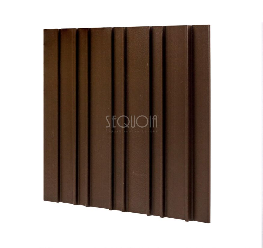 Доска фасадная SEQUOIA co-extrusion Коричневая купить в Сочи