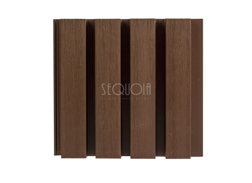 Доска фасадная SEQUOIA co-extrusion Коричневая купить в Сочи