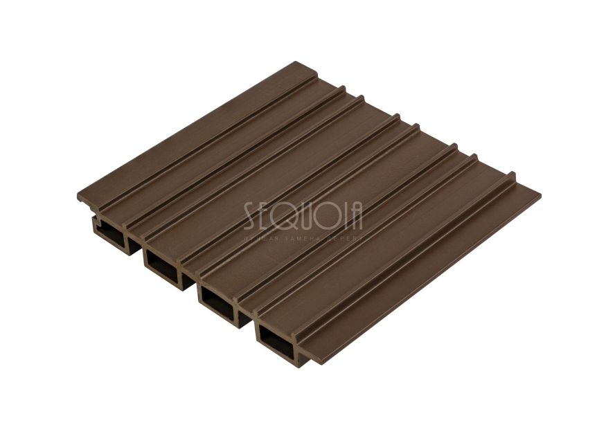Доска фасадная SEQUOIA co-extrusion Коричневая купить в Сочи