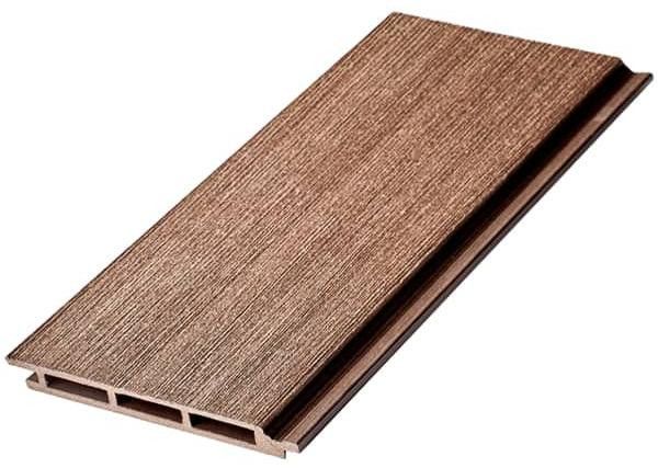 Сайдинг из ДПК Dortmax Vintage Коричневого цвета купить в Сочи