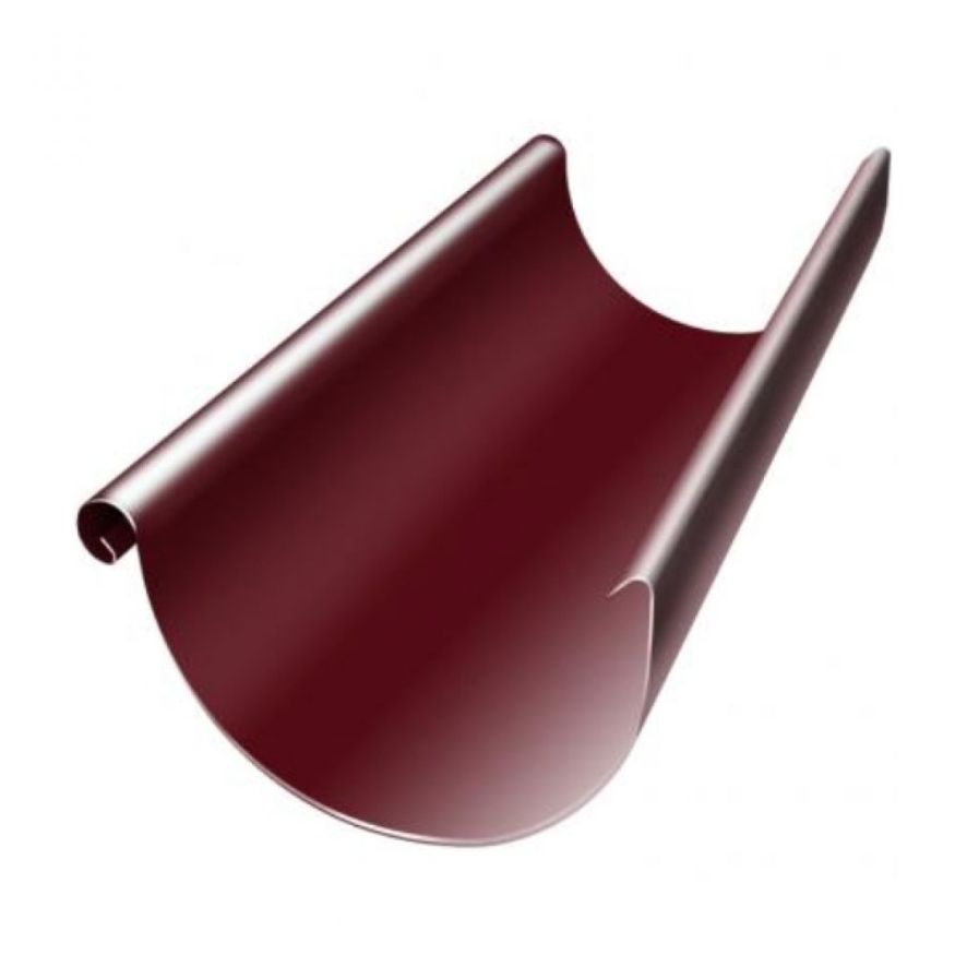 Водосточный желоб 3 метра, Grand Line, цвет Вишневый (RAL 3005) купить в Сочи