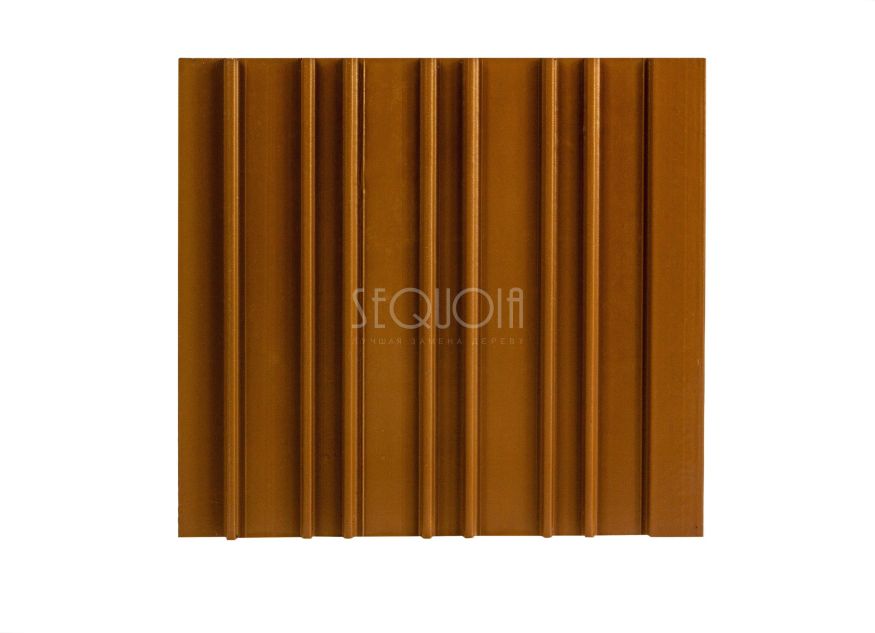 Доска фасадная SEQUOIA co-extrusion Светло-коричневая купить в Сочи