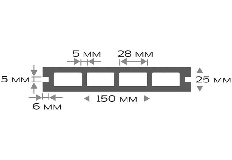 Террасная доска ДПК Outdoor 3D STORM/Вельвет дубовый купить в Сочи