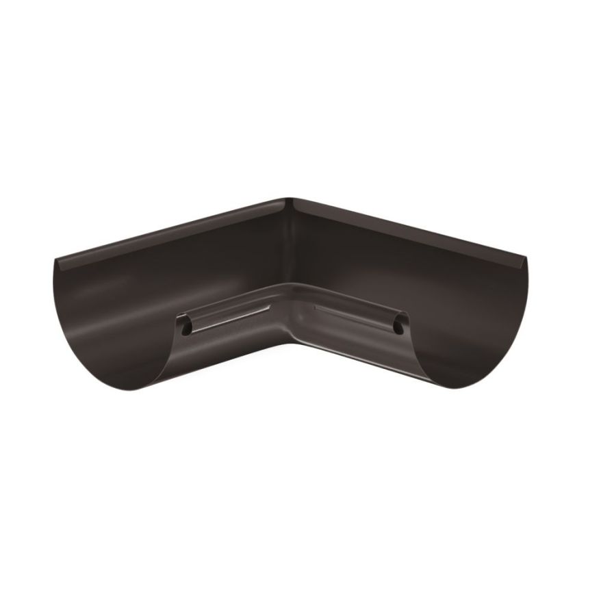 Внутренний угол желоба 90° Aquasystem RR 32 Тёмно-коричневый 125/90 купить в Сочи