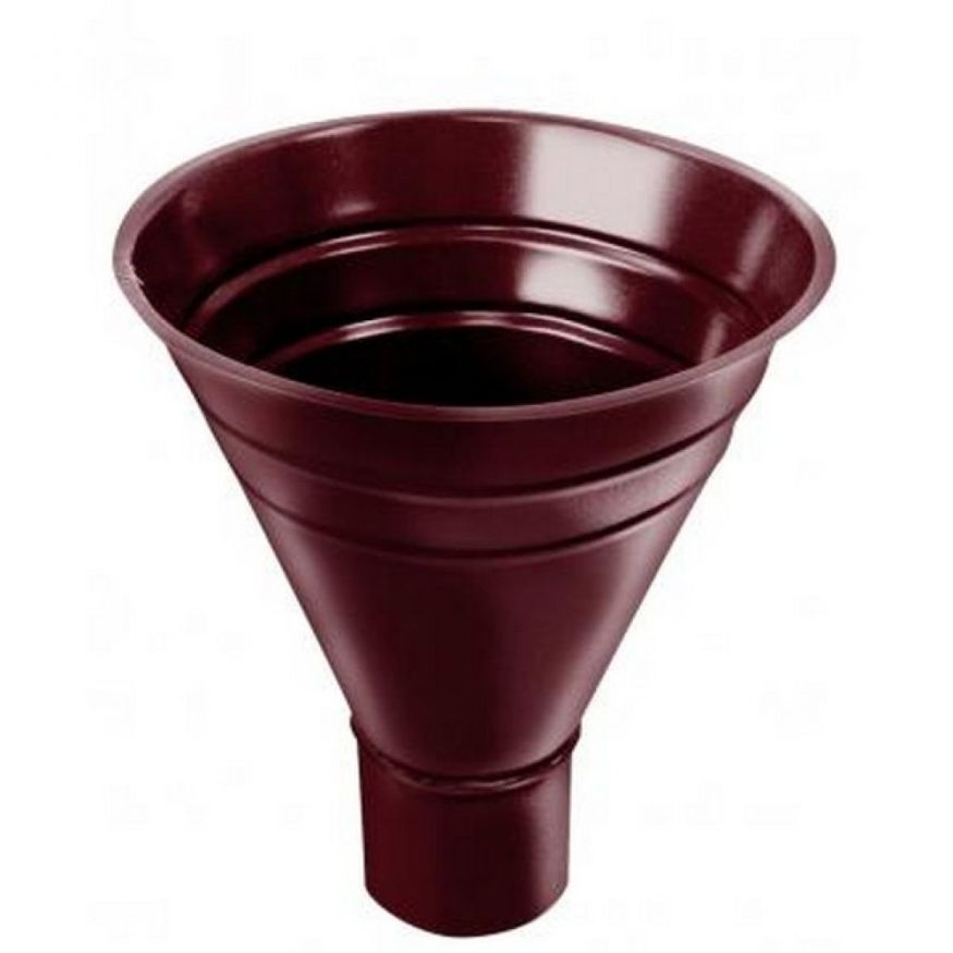 Водосборная воронка Grand Line, цвет Вишневый (RAL 3005) купить в Сочи