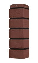 Угол наружный Grand Line, Состаренный кирпич Design Plus, Корица (Черный шов)