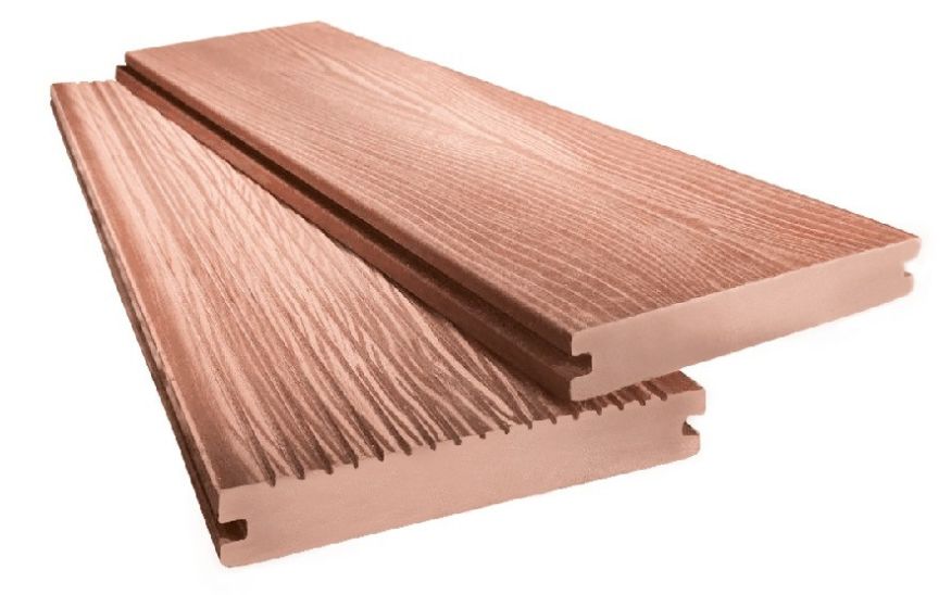 Террасная доска ДПК I-Techplast МАССИВ 3D WOOD Терракот купить в Сочи