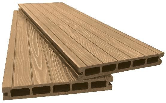 Террасная доска ДПК 3D AYTECHPLAS 160х22 бронзового цвета купить в Сочи