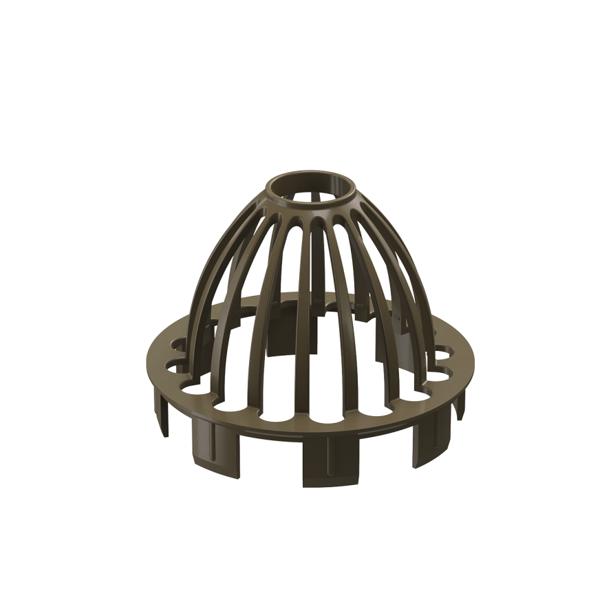 Сетка для защиты водостока Docke Premium, цвет Каштан купить в Сочи