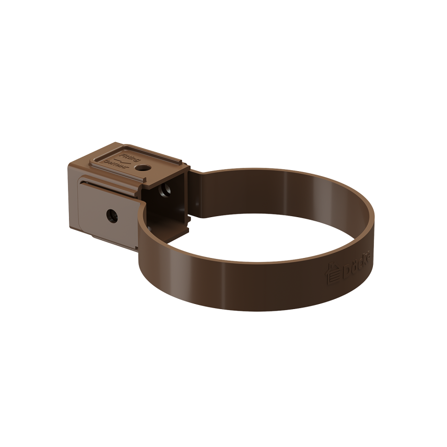 Универсальный хомут для водосточной трубы Docke Standard, цвет светло-коричневый. купить в Сочи