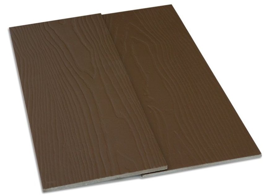 Цементно-минеральная фасадная плитка CM Bord Коричневого цвета купить в Сочи