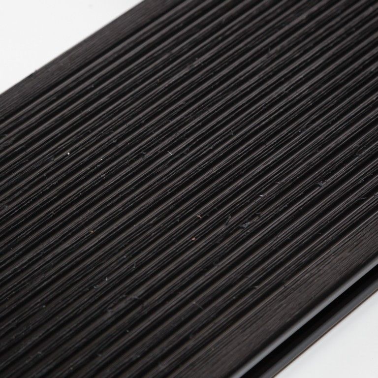 Террасная доска Экодекинг Титан 3D, Антрацит купить в Сочи