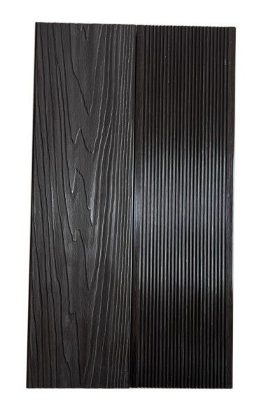 Террасная доска Экодекинг Титан 3D, Антрацит купить в Сочи