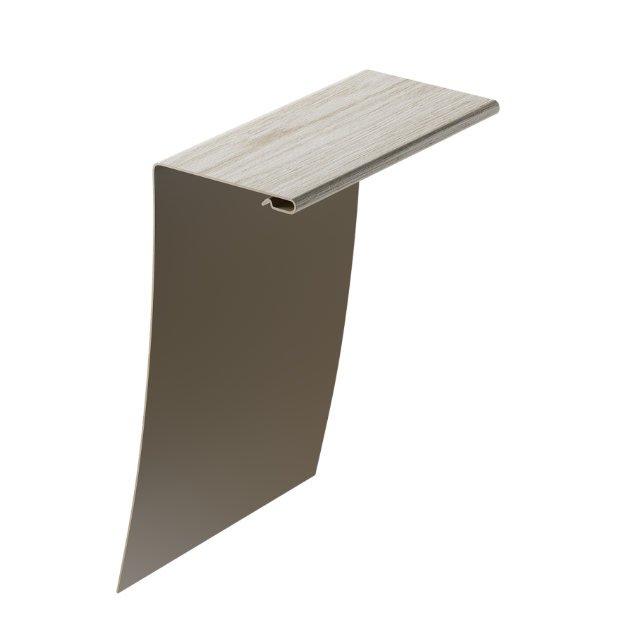 Универсальный профиль для окон Docke 89/254 мм, цвет Орех купить в Сочи