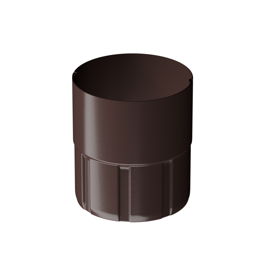 Соединительная муфта для водостока Docke Stal Premium, Цвет: Шоколад купить в Сочи