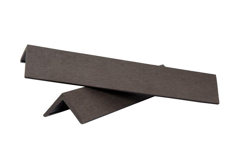 Уголок ДПК финишный шлифованный SINGARAJA тёмно-коричневого цвета. купить в Сочи