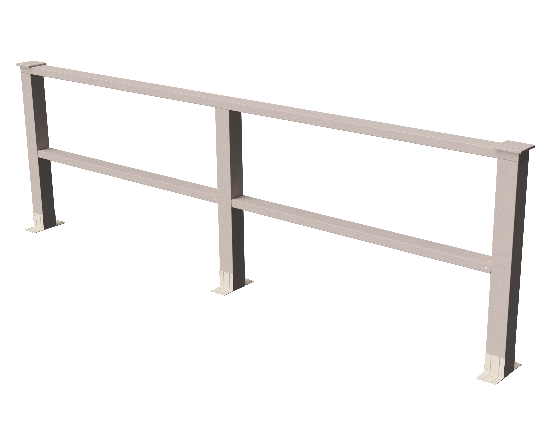 Декоративное ограждение из ДПК GRINDERDECO Ковбойская изгородь, выбеленный дуб купить в Сочи