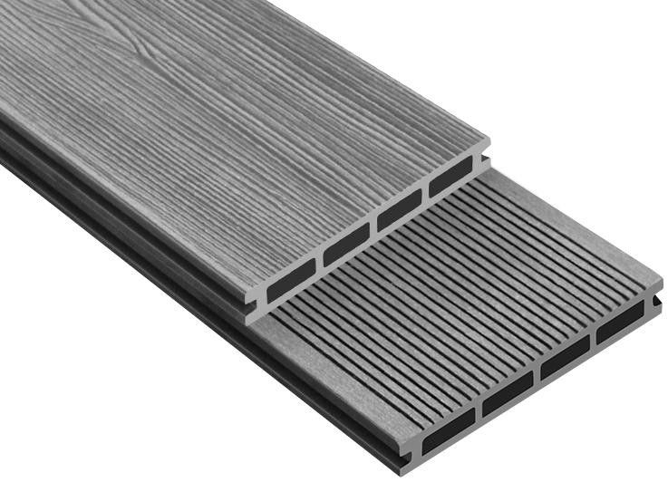 Террасная доска ДПК Outdoor 3D STORM/Вельвет серый микс купить в Сочи