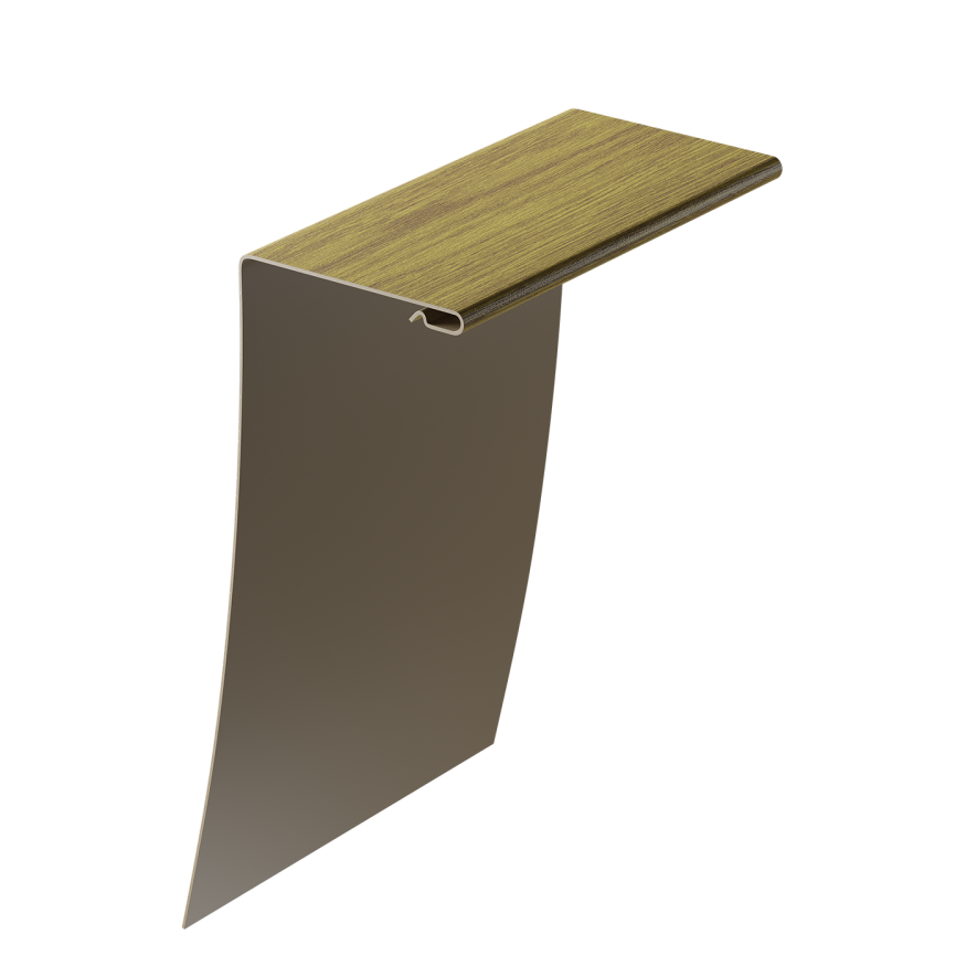 Универсальный профиль для окон Docke 89/254 мм, цвет Миндаль. купить в Сочи