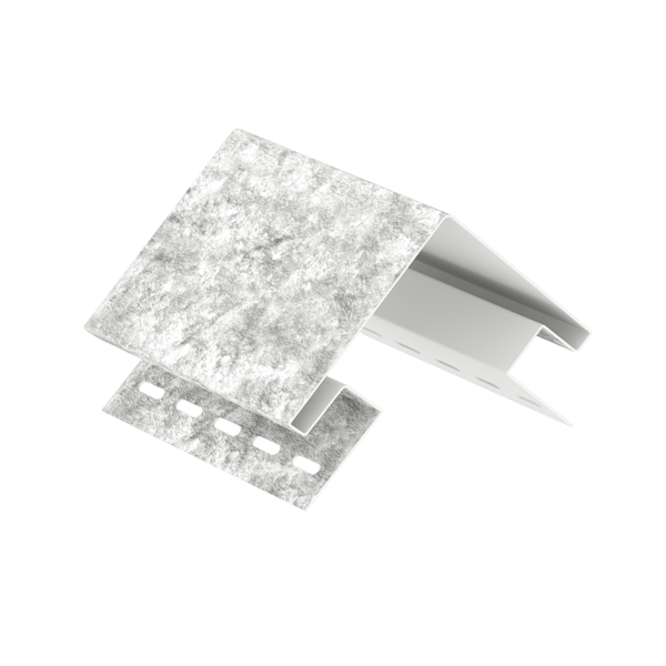 Наружный угол Ю-Пласт, Стоун-хаус Кварцит, Светло-Серый купить в Сочи