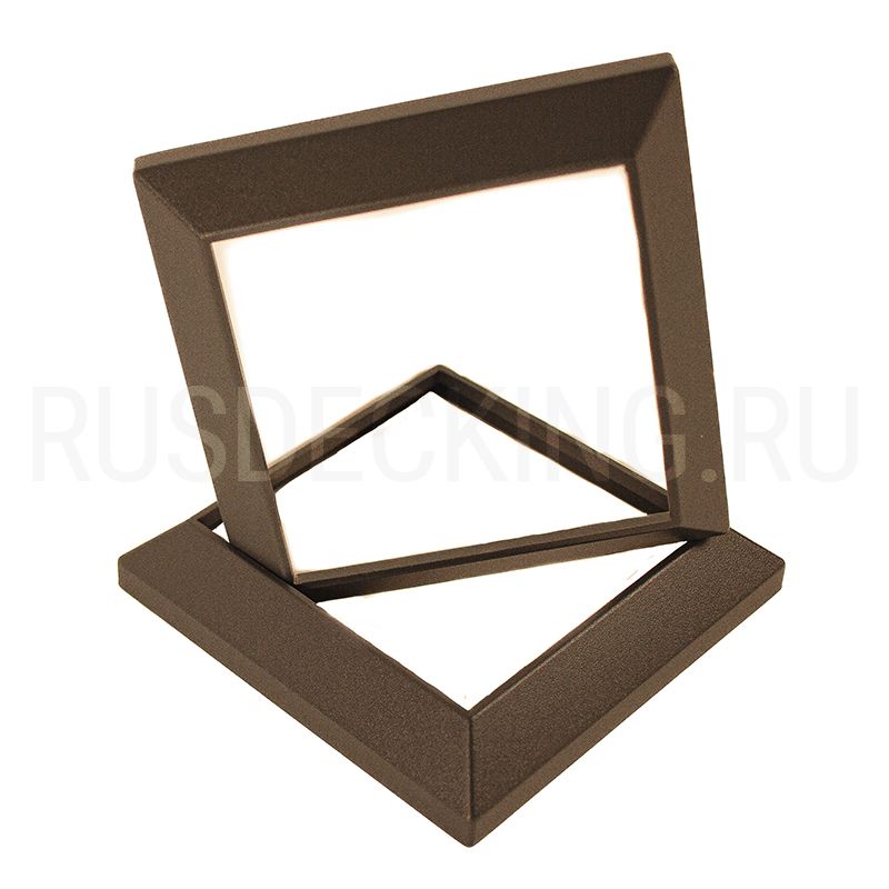 Рамка столба ограждения RusDecking Unodeck Венге купить в Сочи