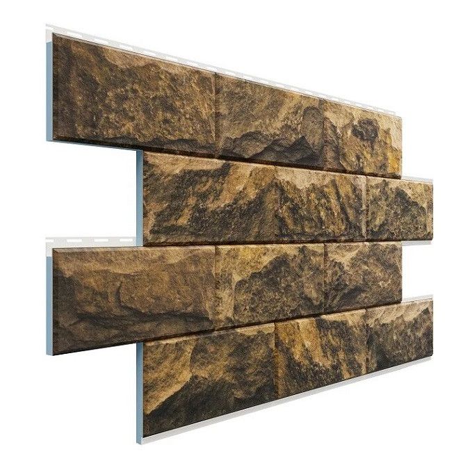 Фасадная термопанель Доломит Дагестанский камень, Тигровый глаз купить в Сочи