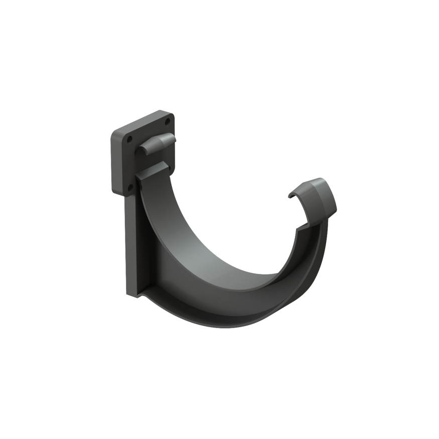 Кронштейн для желоба Docke Lux, Графит купить в Сочи