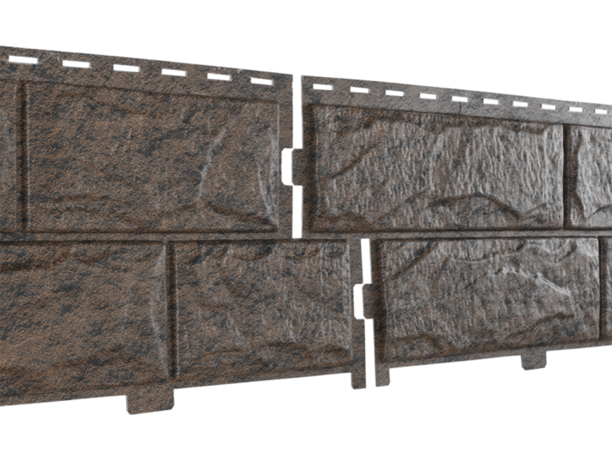Фасадные панели Ю-Пласт Стоун Хаус Камень, Жженый купить в Сочи