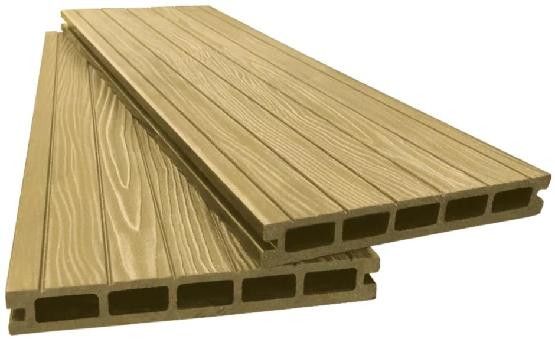 Террасная доска ДПК 3D АЙ-ТЕХПЛАС 160х22 цвет золотой купить в Сочи