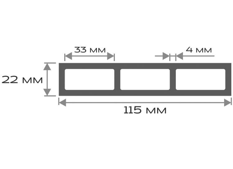 Доска 3D ДПК для улицы STORM BLACK черного цвета купить в Сочи