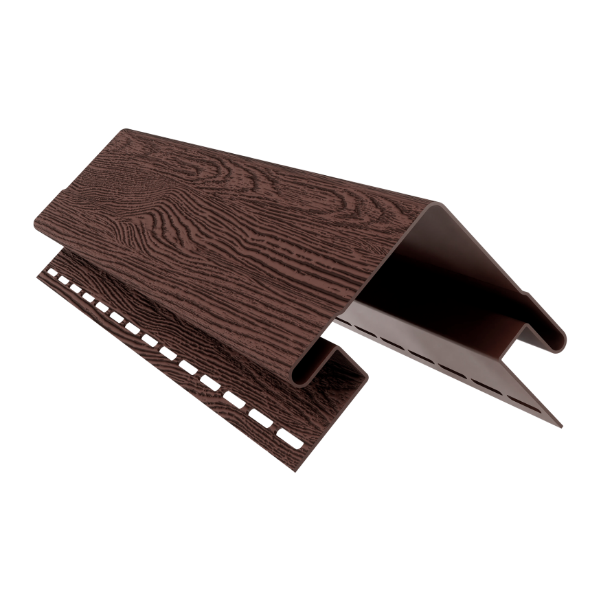 Угол наружный Технониколь Фактур, Орех купить в Сочи