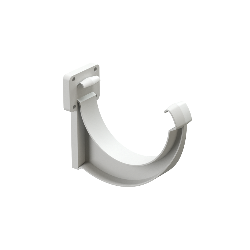 Кронштейн для желоба Docke Lux, Пломбир купить в Сочи