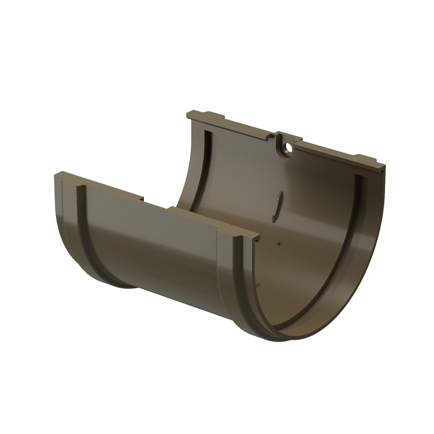 Соединитель желобов Docke Premium, оттенок Каштан купить в Сочи