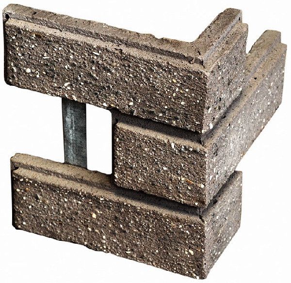 Угловой элемент Кирисс Фасад с эффектом кирпичной кладки купить в Сочи