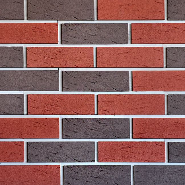 Фасадная плитка Кирисс Фасад, Гладкий кирпич с фаской 1 купить в Сочи