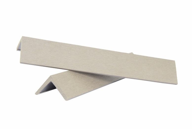 Завершающий уголок DПК шлифованный SINGARAJA в белом цвете купить в Сочи