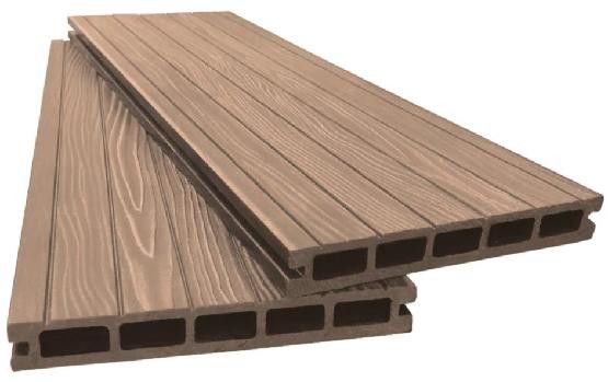 Террасная доска ДПК 3D Ай-Техплас 160x22, цвет какао купить в Сочи