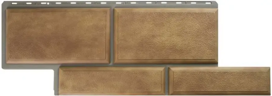 Фасадная панель Альта-Профиль Флорентийский камень Бежевый купить в Сочи