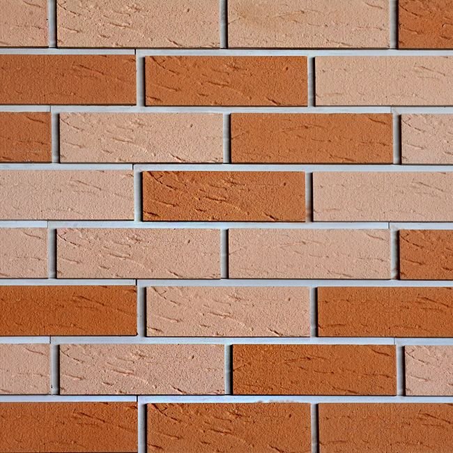 Фасадная плитка Кирисс Фасад, Гладкий кирпич с фаской №2 купить в Сочи