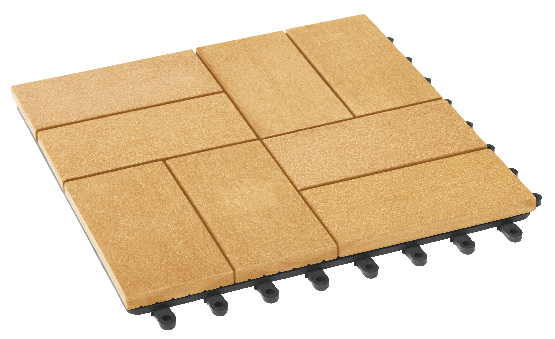 Модульный паркет ДПК GRINDERDECO Люкс 9 Цвет Песчаник купить в Сочи