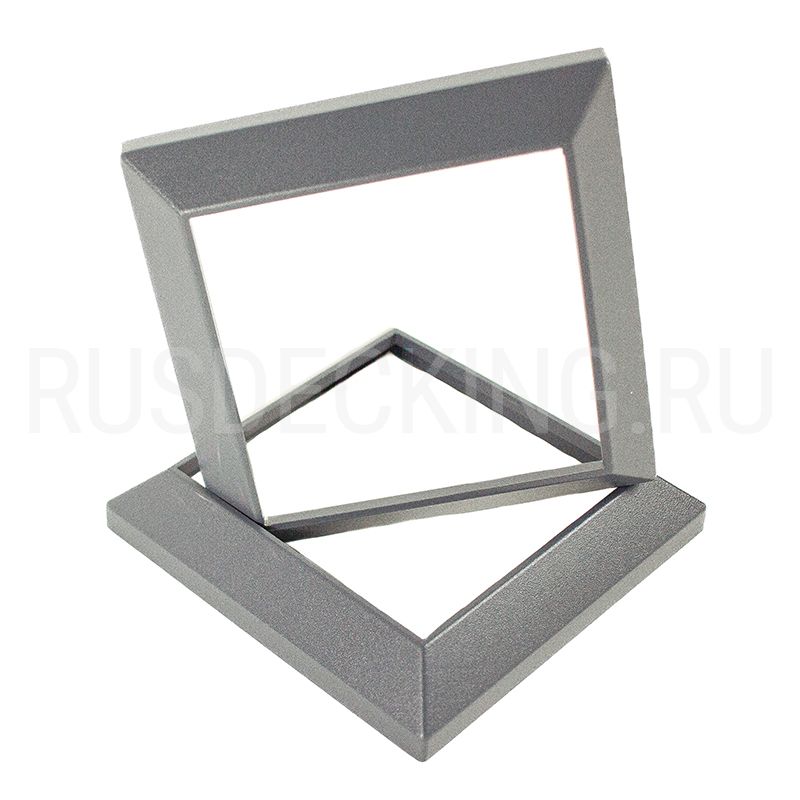 Рамка столба ограждения RusDecking Unodeck Серый купить в Сочи