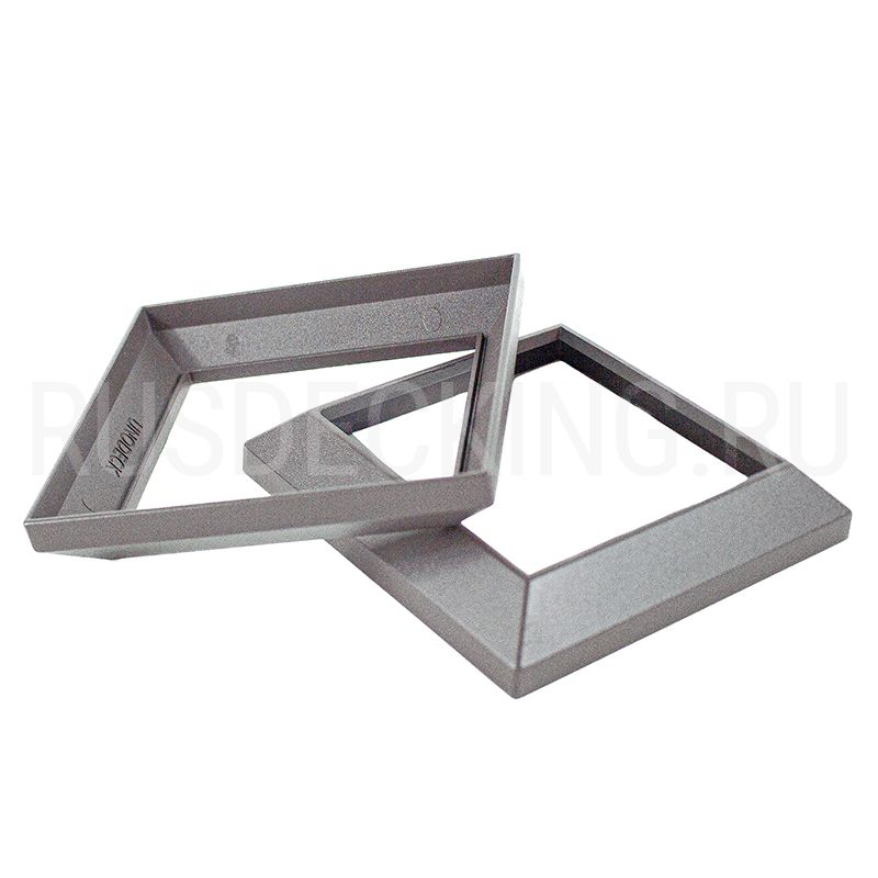 Рамка столба ограждения RusDecking Unodeck Серый купить в Сочи