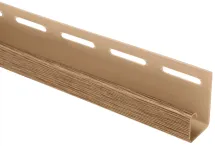 J-профиль Альта профиль Люкс Крашенный, К-15, ВН, Ореховой расцветки.